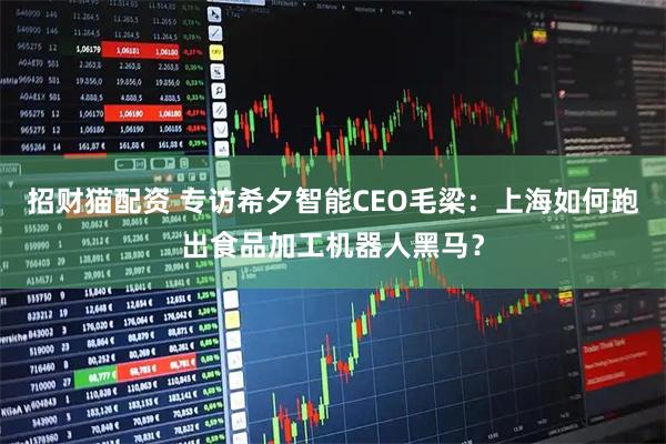 招财猫配资 专访希夕智能CEO毛梁：上海如何跑出食品加工机器人黑马？